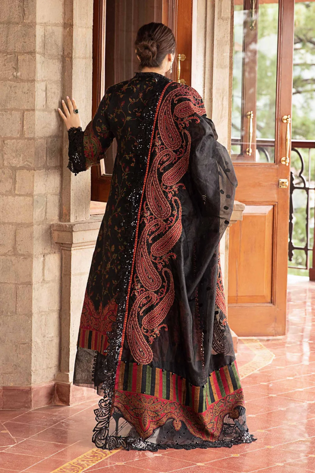 Maria B - UNSTITCHED 3PC LAWN EMBROIDERED - MBDL 1204