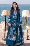 Lawn-3PC Embroidered Shirt with Organza Embroidered Dupatta-1413