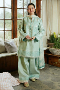 3PC EMBROIDERED LAWN SUIT - SR-134