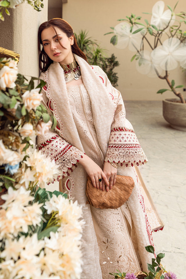 3PC LAWN EMBROIDERED SUIT SR - 507