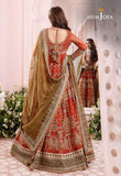 Chiffon frok with Satin Silk Trouser