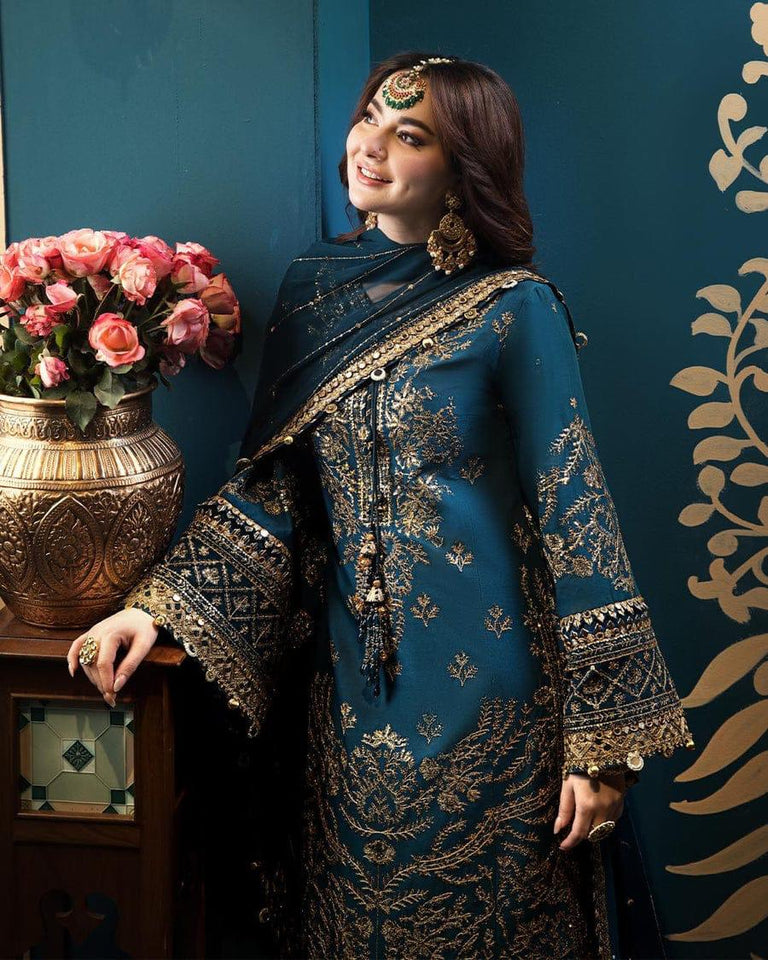 Chiffon With Malai Trouser