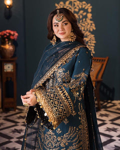 Chiffon With Malai Trouser