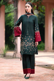 Fully Embroidered LINEN 3Pc With Printed Chiffon Duppata Winter Collection