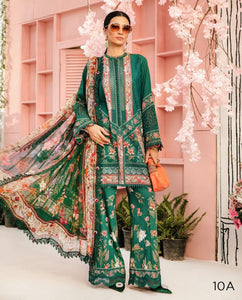 3 PC Embroidered Suit