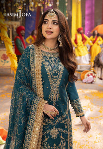 Asim Jofa Wedding embroidered