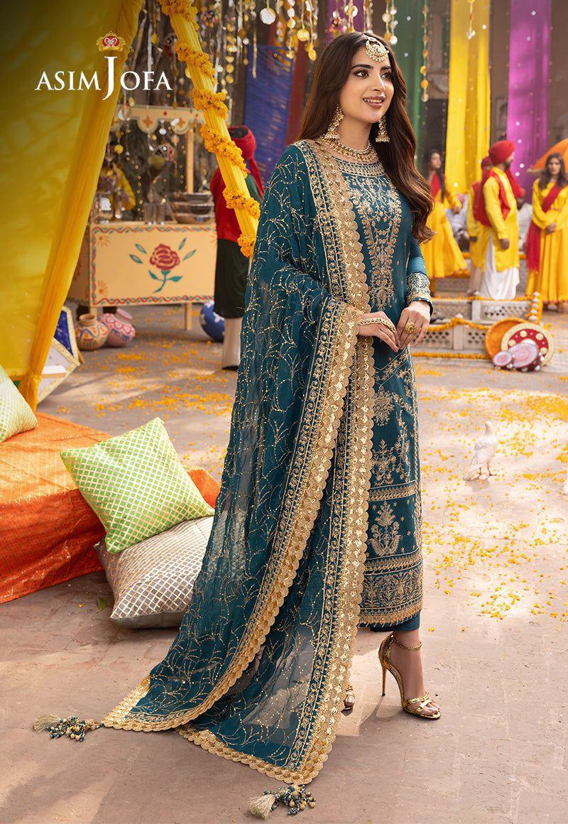 Asim Jofa Wedding embroidered