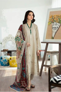 Zara Shahjahan – Embroidered Lawn 3PC – Summer Collection 2025 DW 456
